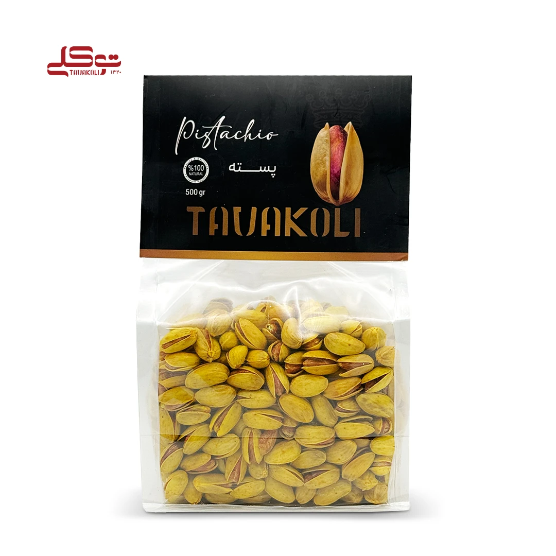 پسته اکبری برشته500 گرم