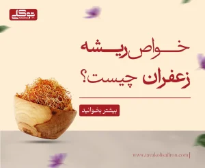 خواص ریشه زعفران