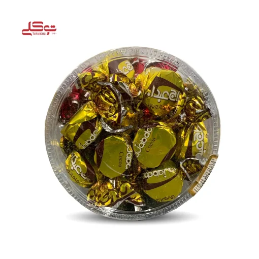 پشمک  دوسر پیچ شیری شکلاتی 500 گرمی - Image 2