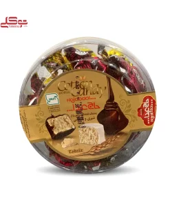 پشمک  دوسر پیچ شیری شکلاتی 500 گرمی