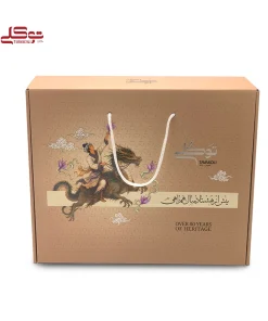 باکس کادویی دسته دار کرمی